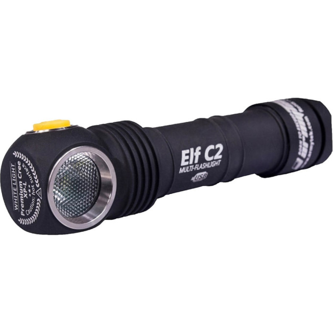 Мультифонарь ARMYTEK ELF C2 MICRO-USB+18650 XP-L F05101SC