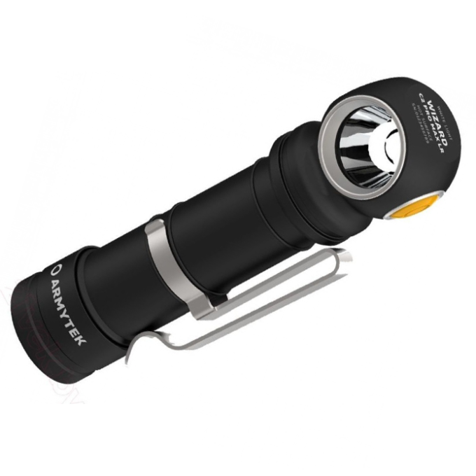 Фонарь ARMYTEK WIZARD C2 PRO MAX LR теплый свет F06702W